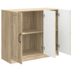 vidaXL Servírovacia skriňa Dub sonoma 89 x 34,5 x 77 cm – Obrázok 5