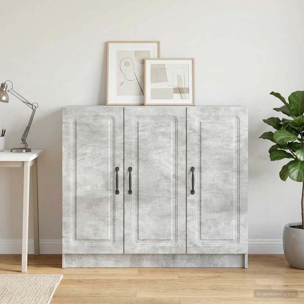 895798_1.jpg vidaXL Servírovacia skriňa Betónovo sivá 89 x 34,5 x 77 cm – Obrázok 1