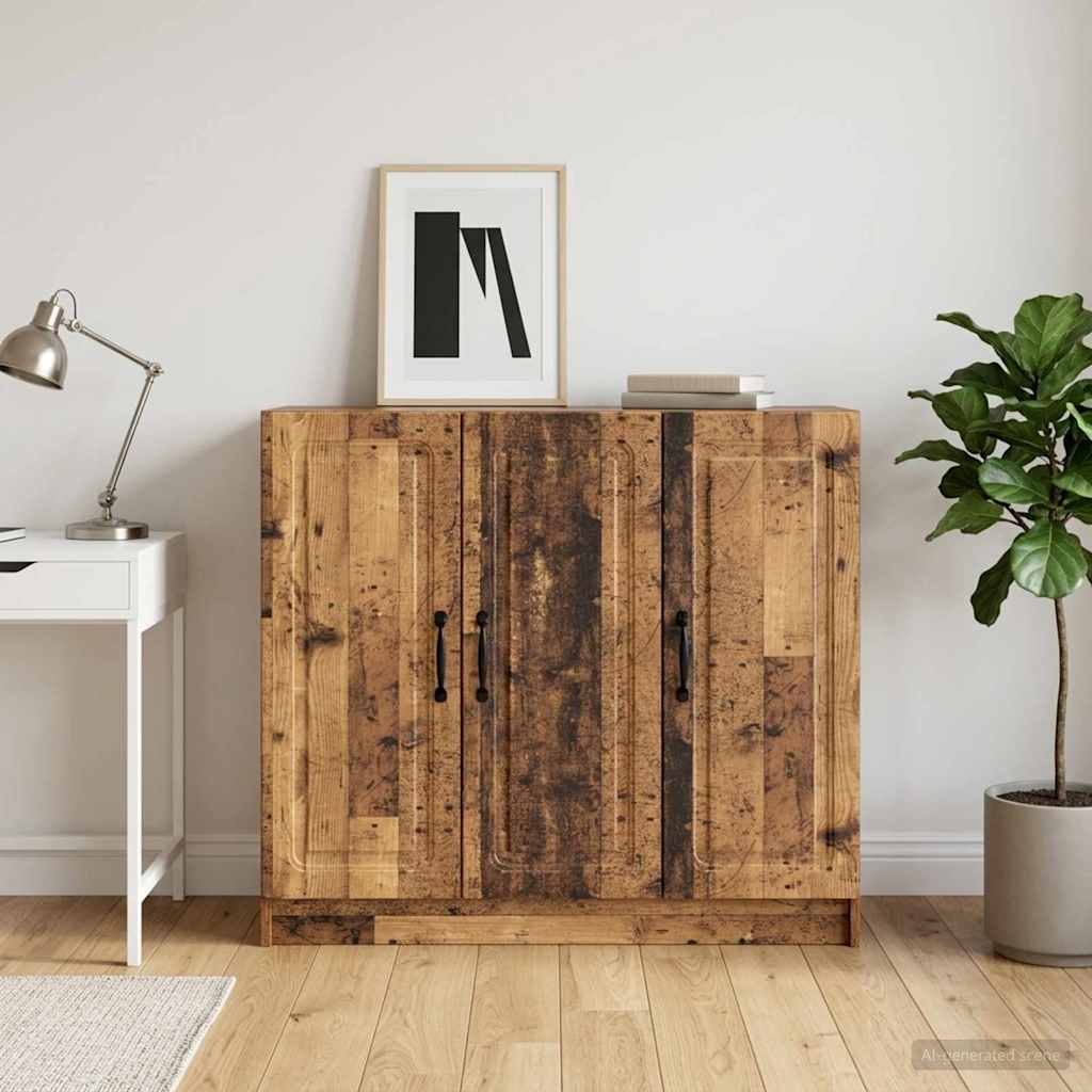 895803_1.jpg vidaXL Servírovacia skriňa Staré drevo 89 x 34,5 x 77 cm – Obrázok 1