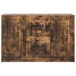 vidaXL Servírovacia skriňa so zásuvkou Dymový dub 89 x 34,5 x 57 cm – Obrázok 6