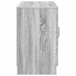 vidaXL Servírovacia skriňa so zásuvkou Sivá sonoma 89 x 34,5 x 57 cm – Obrázok 7