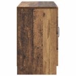 vidaXL Servírovacia skriňa so zásuvkou Staré drevo 89 x 34,5 x 57 cm – Obrázok 7