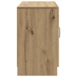 vidaXL Servírovacia skriňa so zásuvkou Dub artisan 89 x 34,5 x 57 cm – Obrázok 7