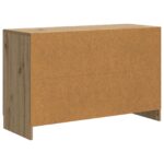 vidaXL Servírovacia skriňa so zásuvkou Dub artisan 89 x 34,5 x 57 cm – Obrázok 8