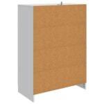 vidaXL Servírovacia skriňa Biela s vysokým leskom 66 x 34,5 x 92 cm – Obrázok 7