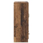 vidaXL Servírovacia skriňa so zásuvkou Staré drevo 66 x 34,5 x 92 cm – Obrázok 6