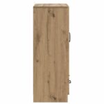 vidaXL Servírovacia skriňa so zásuvkou Dub artisan 66 x 34,5 x 92 cm – Obrázok 6