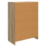 vidaXL Servírovacia skriňa so zásuvkou Dub artisan 66 x 34,5 x 92 cm – Obrázok 7