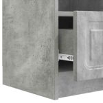 vidaXL TV skrinka Betónovo sivá 102 x 34,5 x 47 cm Kompozitné drevo – Obrázok 9
