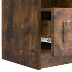 vidaXL TV skrinka Dymový dub 102 x 34,5 x 47 cm Kompozitné drevo – Obrázok 9