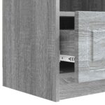 vidaXL TV skrinka Sivá sonoma 102 x 34,5 x 47 cm Kompozitné drevo – Obrázok 9