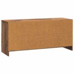 vidaXL TV skrinka Staré drevo 102 x 34,5 x 47 cm Kompozitné drevo – Obrázok 8