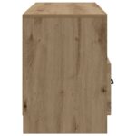 vidaXL TV skrinka Dub artisan 102 x 34,5 x 47 cm Kompozitné drevo – Obrázok 7