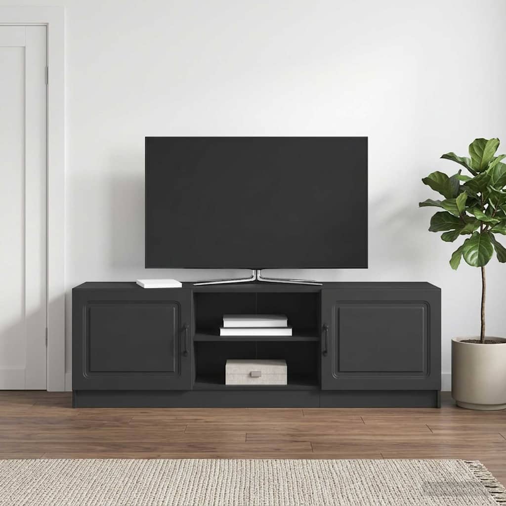 895836_1.jpg vidaXL TV skrinka Čierna 150 x 31 x 47 cm Kompozitné drevo – Obrázok 1