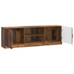 vidaXL TV skrinka Staré drevo 150 x 31 x 47 cm Kompozitné drevo – Obrázok 5