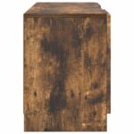 vidaXL TV skrinka Dymový dub 102 x 34,5 x 47 cm Kompozitné drevo – Obrázok 7