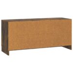 vidaXL TV skrinka Dymový dub 102 x 34,5 x 47 cm Kompozitné drevo – Obrázok 8