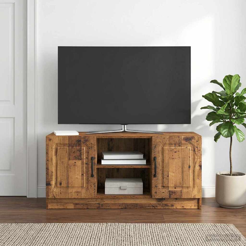 895853_1.jpg vidaXL TV skrinka Staré drevo 102 x 34,5 x 47 cm Kompozitné drevo – Obrázok 1