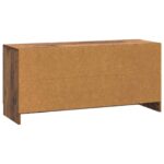 vidaXL TV skrinka Staré drevo 102 x 34,5 x 47 cm Kompozitné drevo – Obrázok 8