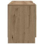 vidaXL TV skrinka Dub artisan 102 x 34,5 x 47 cm Kompozitné drevo – Obrázok 7