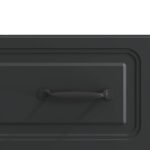 vidaXL TV skrinka Čierna 147 x 34,5 x 27 cm Kompozitné drevo – Obrázok 10