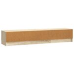 vidaXL TV skrinka Dub sonoma 147 x 34,5 x 27 cm Kompozitné drevo – Obrázok 8