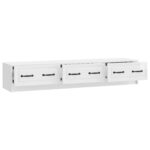 vidaXL TV skrinka Biela s vysokým leskom 147 x 34,5 x 27 cm – Obrázok 5