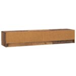 vidaXL TV skrinka Staré drevo 147 x 34,5 x 27 cm Kompozitné drevo – Obrázok 8