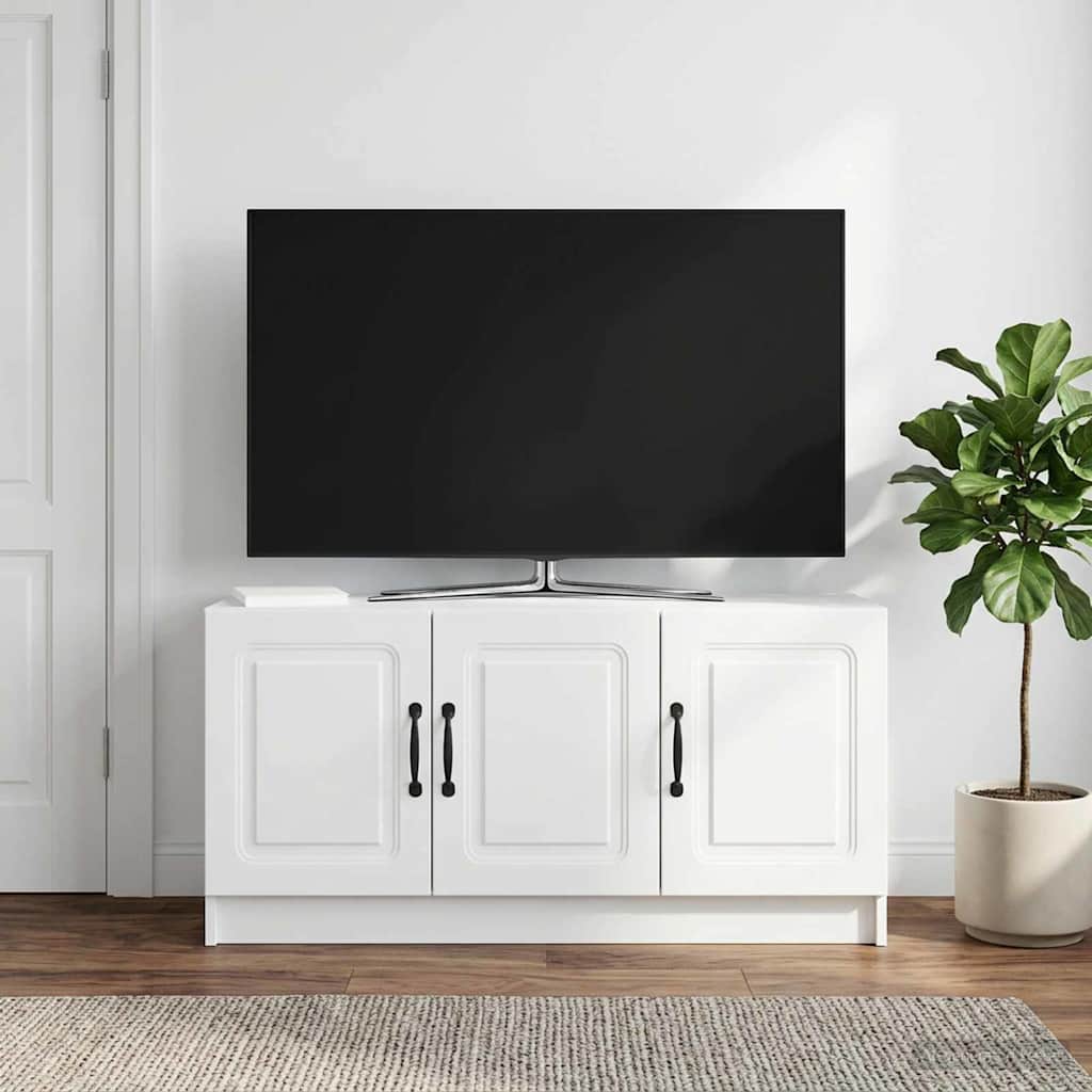 895865_1.jpg vidaXL TV skrinka Biela 99 x 34,5 x 47 cm Kompozitné drevo – Obrázok 1
