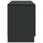 vidaXL TV skrinka Čierna 99 x 34,5 x 47 cm Kompozitné drevo – Obrázok 7