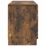 vidaXL TV skrinka Dymový dub 99 x 34,5 x 47 cm Kompozitné drevo – Obrázok 7