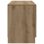 vidaXL TV skrinka Dub artisan 99 x 34,5 x 47 cm Kompozitné drevo – Obrázok 7