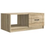vidaXL Konferenčný stolík Dub sonoma 90 x 50 x 37 cm Kompozitné drevo – Obrázok 2