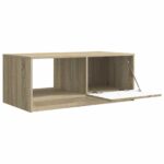 vidaXL Konferenčný stolík Dub sonoma 90 x 50 x 37 cm Kompozitné drevo – Obrázok 4