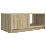 vidaXL Konferenčný stolík Dub sonoma 90 x 50 x 37 cm Kompozitné drevo – Obrázok 7