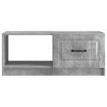 vidaXL Konferenčný stolík Betónovo sivá 90 x 50 x 37 cm – Obrázok 5