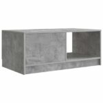 vidaXL Konferenčný stolík Betónovo sivá 90 x 50 x 37 cm – Obrázok 7