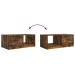 vidaXL Konferenčný stolík Dymový dub 90 x 50 x 37 cm Kompozitné drevo – Obrázok 10