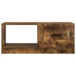 vidaXL Konferenčný stolík Dymový dub 90 x 50 x 37 cm Kompozitné drevo – Obrázok 5