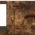 vidaXL Konferenčný stolík Dymový dub 90 x 50 x 37 cm Kompozitné drevo – Obrázok 9