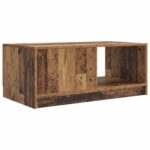 vidaXL Konferenčný stolík Staré drevo 90 x 50 x 37 cm Kompozitné drevo – Obrázok 7