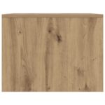 vidaXL Konferenčný stolík Dub artisan 90 x 50 x 37 cm Kompozitné drevo – Obrázok 6