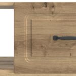 vidaXL Konferenčný stolík Dub artisan 90 x 50 x 37 cm Kompozitné drevo – Obrázok 9