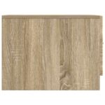 vidaXL Konferenčný stolík Dub sonoma 49 x 50 x 37 cm Kompozitné drevo – Obrázok 5