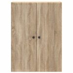vidaXL Nástenná skrinka Dub sonoma 66 x 34,5 x 90 cm Kompozitné drevo – Obrázok 3