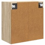 vidaXL Nástenná skrinka Dub sonoma 59 x 31 x 60 cm Kompozitné drevo – Obrázok 5