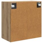 vidaXL Nástenná skrinka Dub artisan 59 x 31 x 60 cm Kompozitné drevo – Obrázok 5