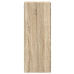 vidaXL Nástenná skrinka Dub sonoma 33 x 34,5 x 90 cm Kompozitné drevo – Obrázok 4