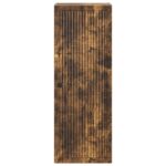 vidaXL Nástenná skrinka Dymový dub 33 x 34,5 x 90 cm Kompozitné drevo – Obrázok 3