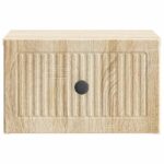 vidaXL Nástenná nočná skrinka 2 pcs Dub sonoma 33 x 34,5 x 20 cm – Obrázok 5